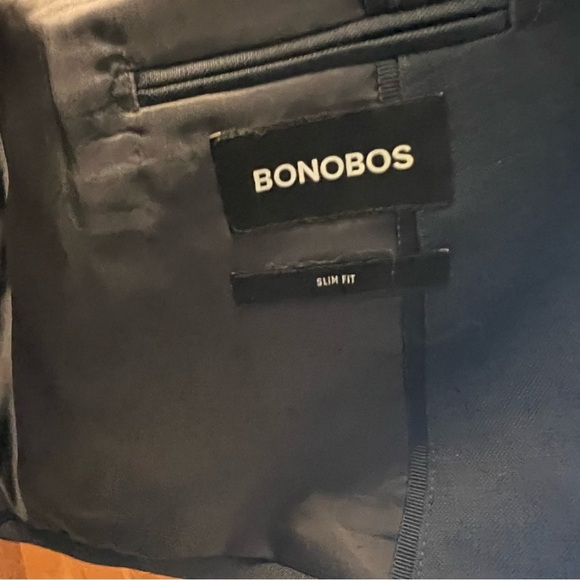 Bonobos Gray Blazer Modern Fit Sz 44s - Picture 2 of 7